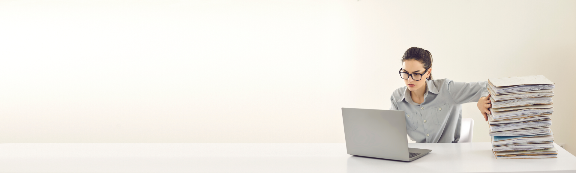 woman-pushing-files-away